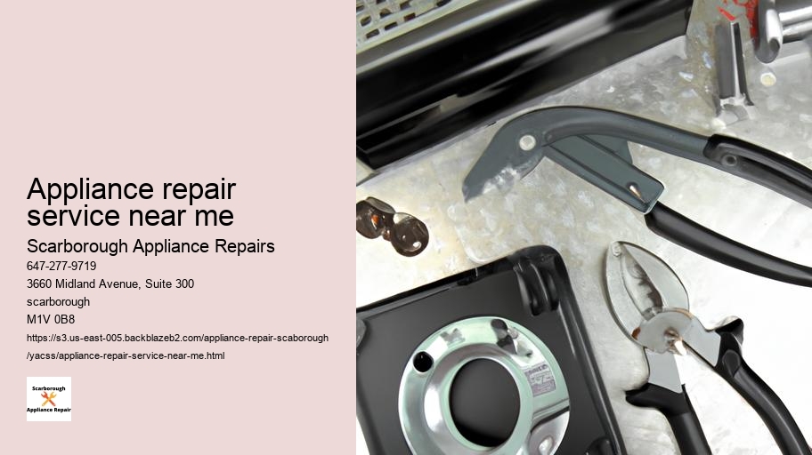 The Complete Guide to Appliance Repair Costs in Scarborough