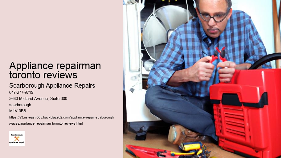 Top Questions to Ask Your Appliance Repair Technician in Scarborough