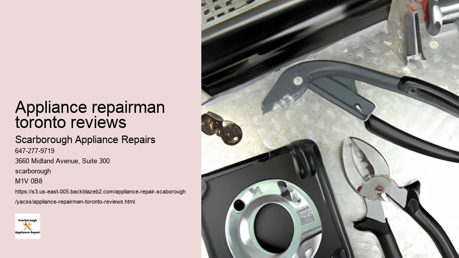 How to Troubleshoot Common Appliance Problems Before Calling a Pro in Scarborough