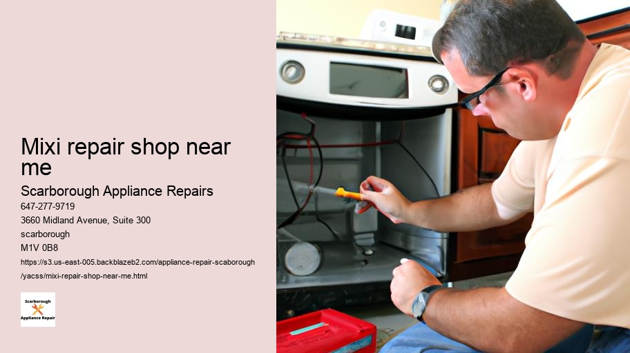 Appliance Repair in Scarborough: What to Expect from a Service Visit