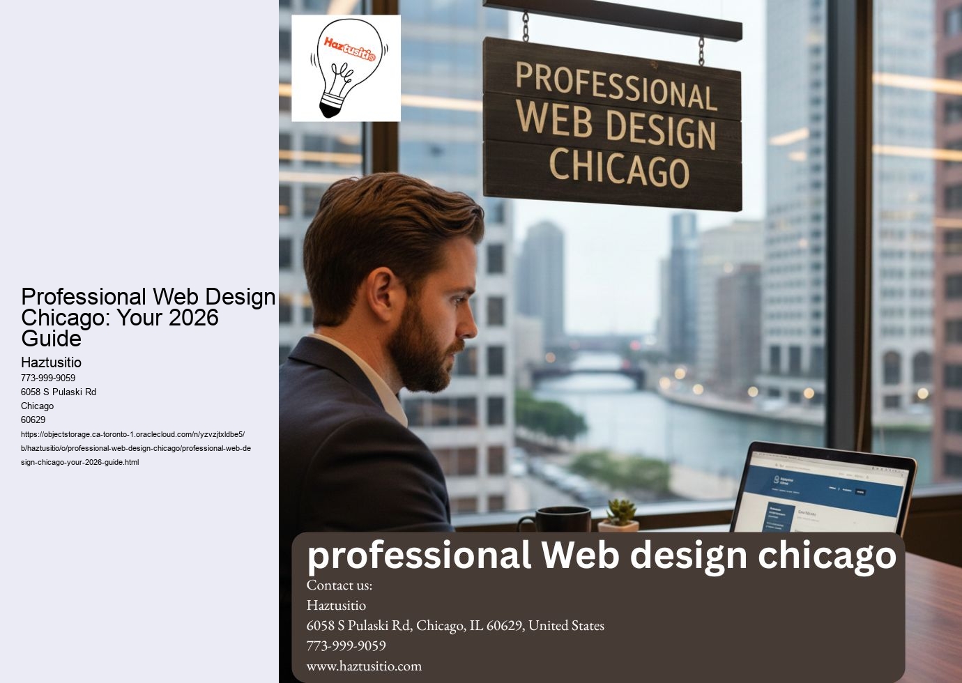 Professional Web Design Chicago: Your 2026 Guide Haztusitio Professional Web Design Chicago: Your 2026 Guide
