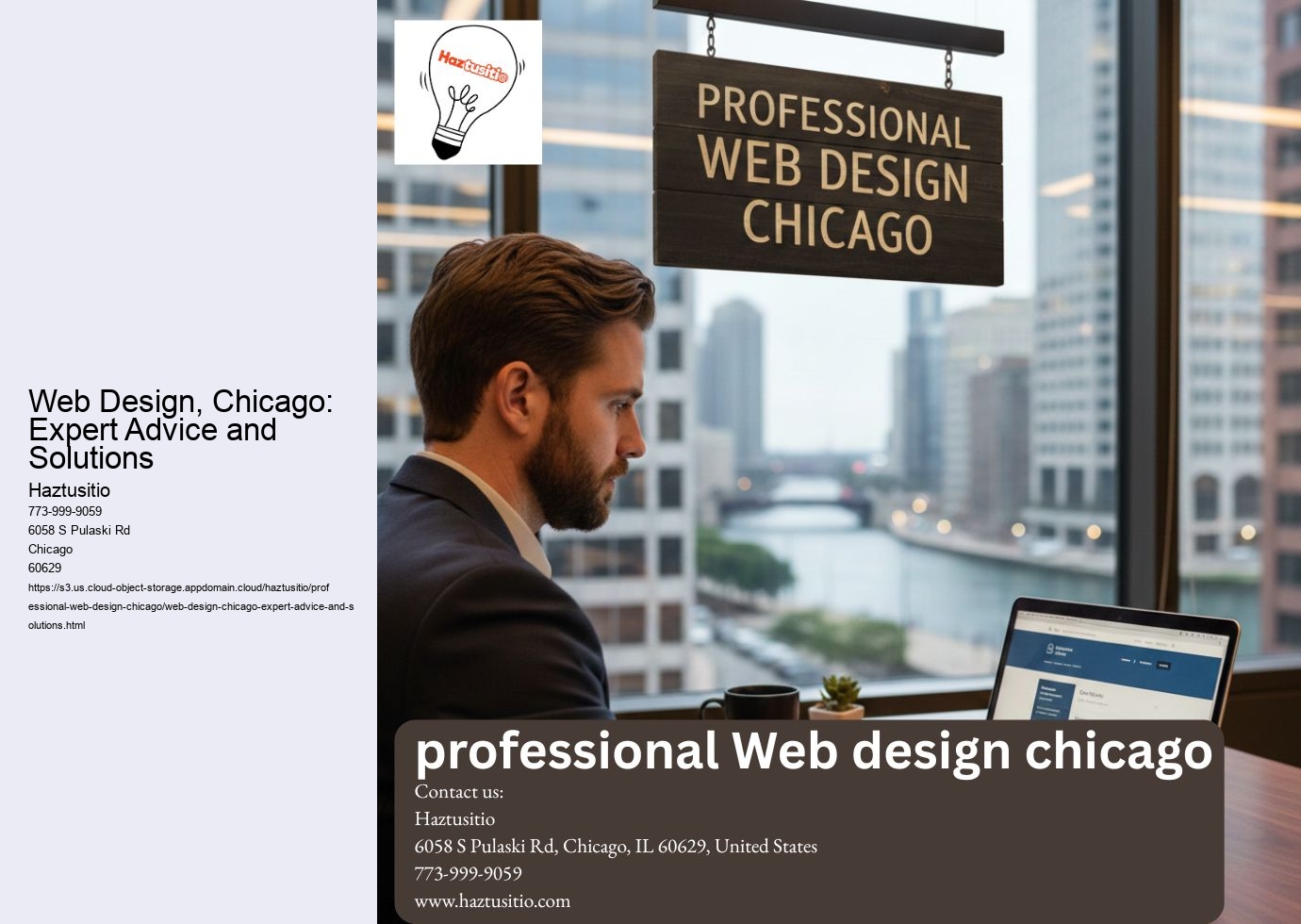 Web Design, Chicago: Expert Advice and Solutions