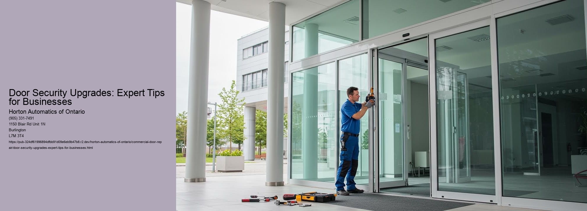 Door Security Upgrades: Expert Tips for Businesses