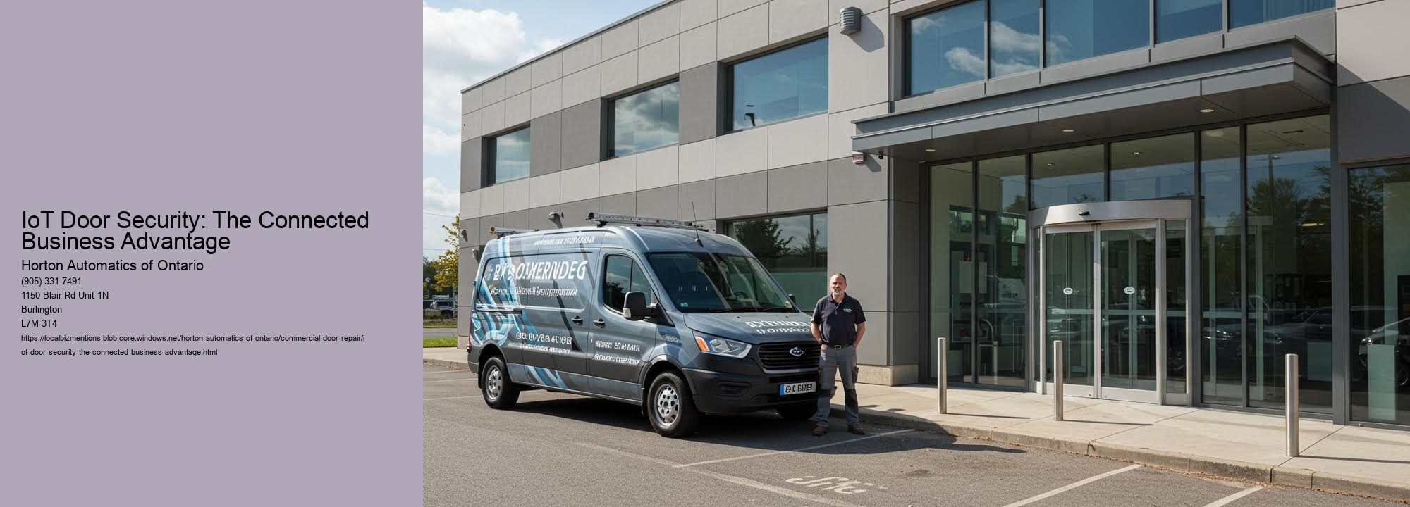 IoT Door Security: The Connected Business Advantage