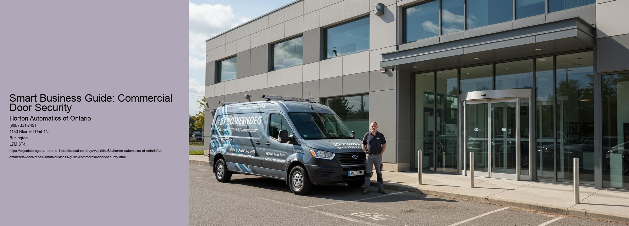 Smart Business Guide: Commercial Door Security