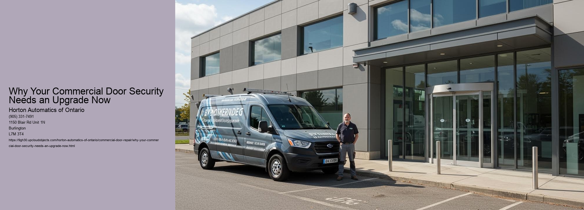 Why Your Commercial Door Security Needs an Upgrade Now