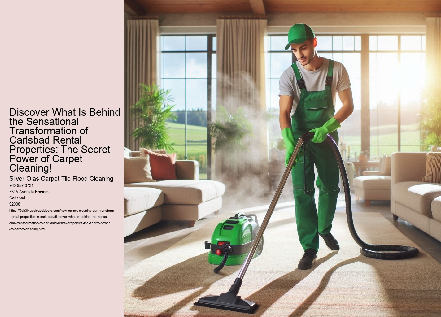 Discover What Is Behind the Sensational Transformation of Carlsbad Rental Properties: The Secret Power of Carpet Cleaning!
