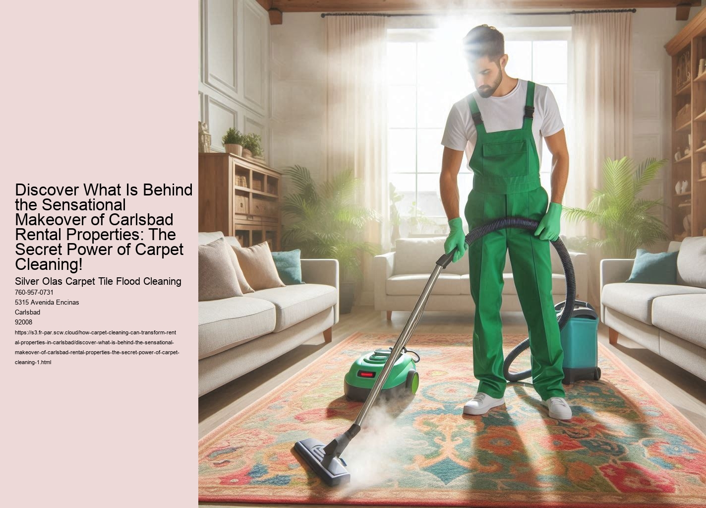 Discover What Is Behind the Sensational Makeover of Carlsbad Rental Properties: The Secret Power of Carpet Cleaning!