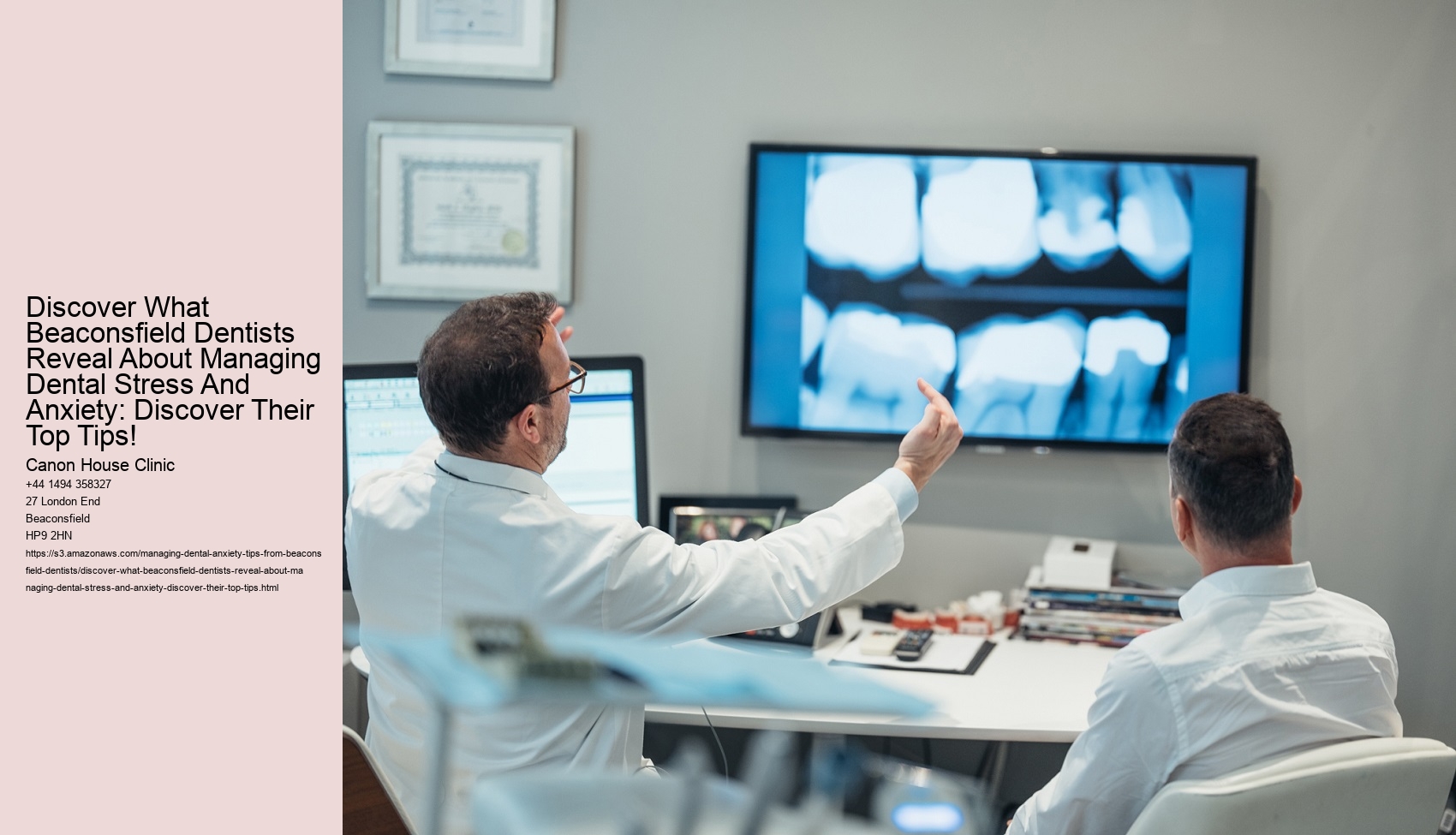 Discover What Beaconsfield Dentists Reveal About Managing Dental Stress And Anxiety: Discover Their Top Tips!