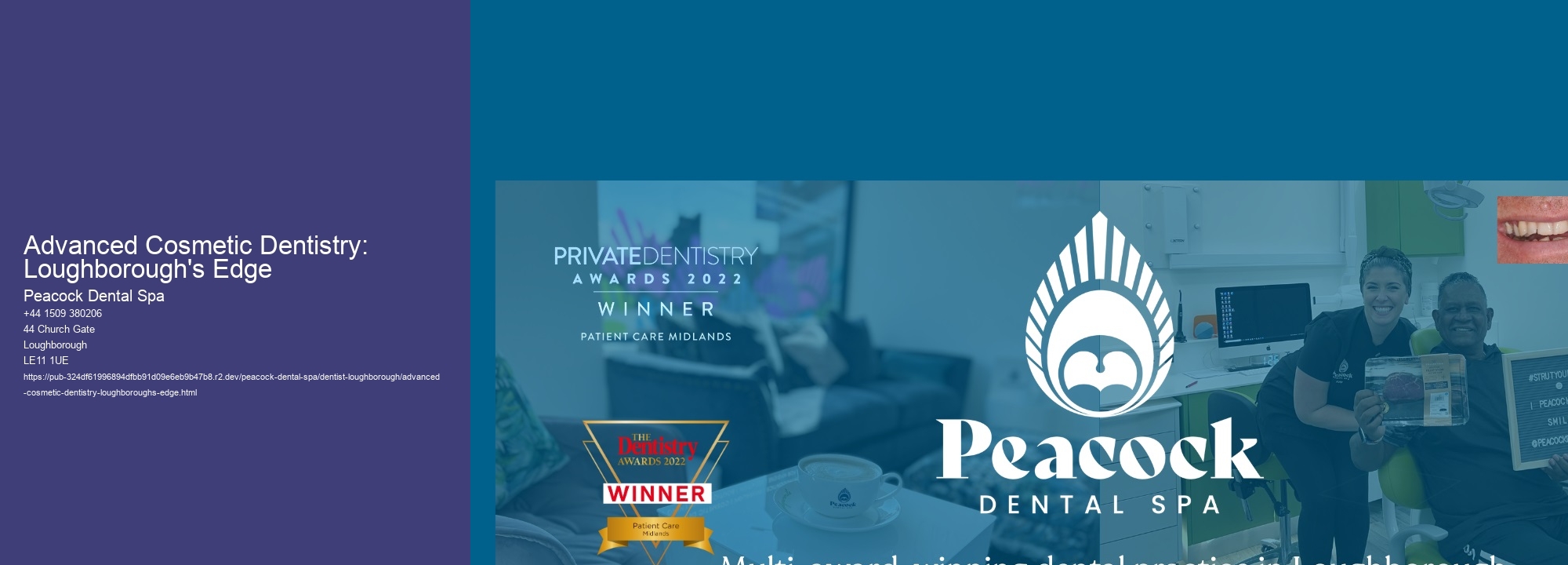 Advanced Cosmetic Dentistry: Loughborough's Edge