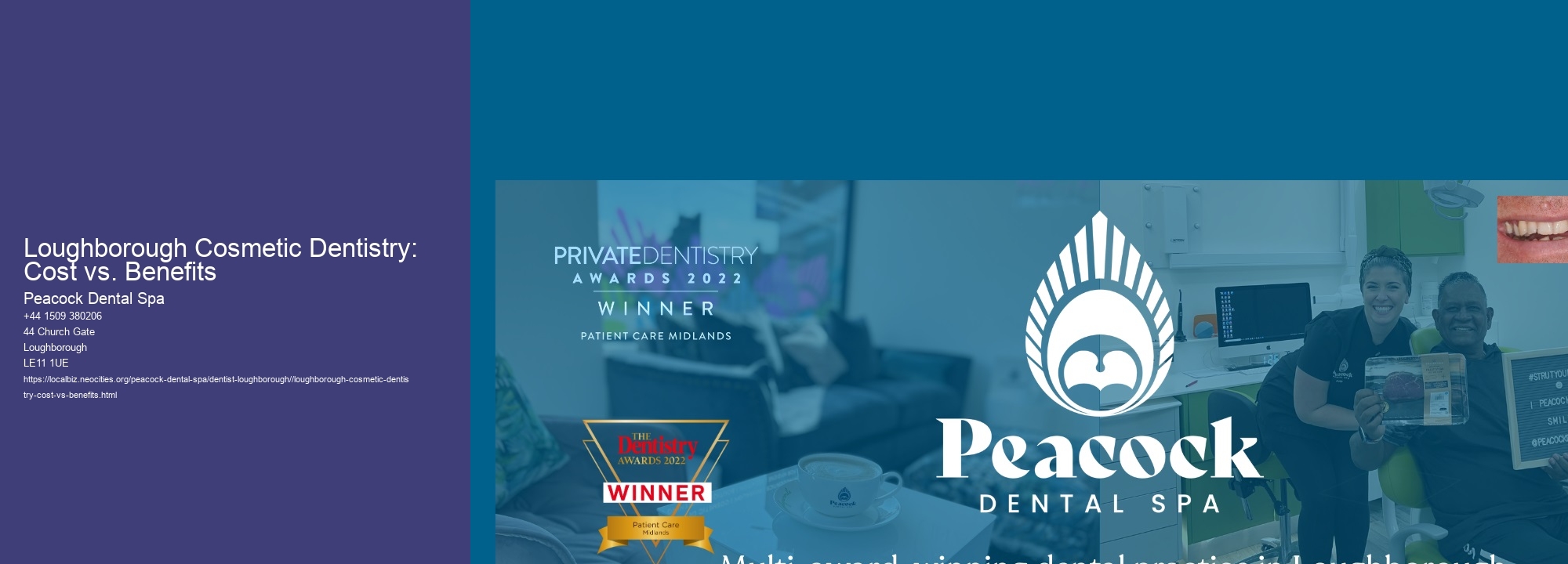 Loughborough Cosmetic Dentistry: Cost vs. Benefits