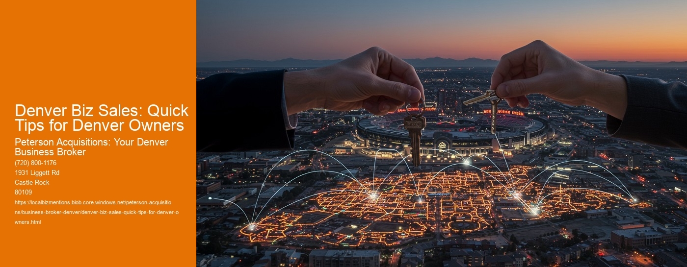 Denver Biz Sales: Quick Tips for Denver Owners