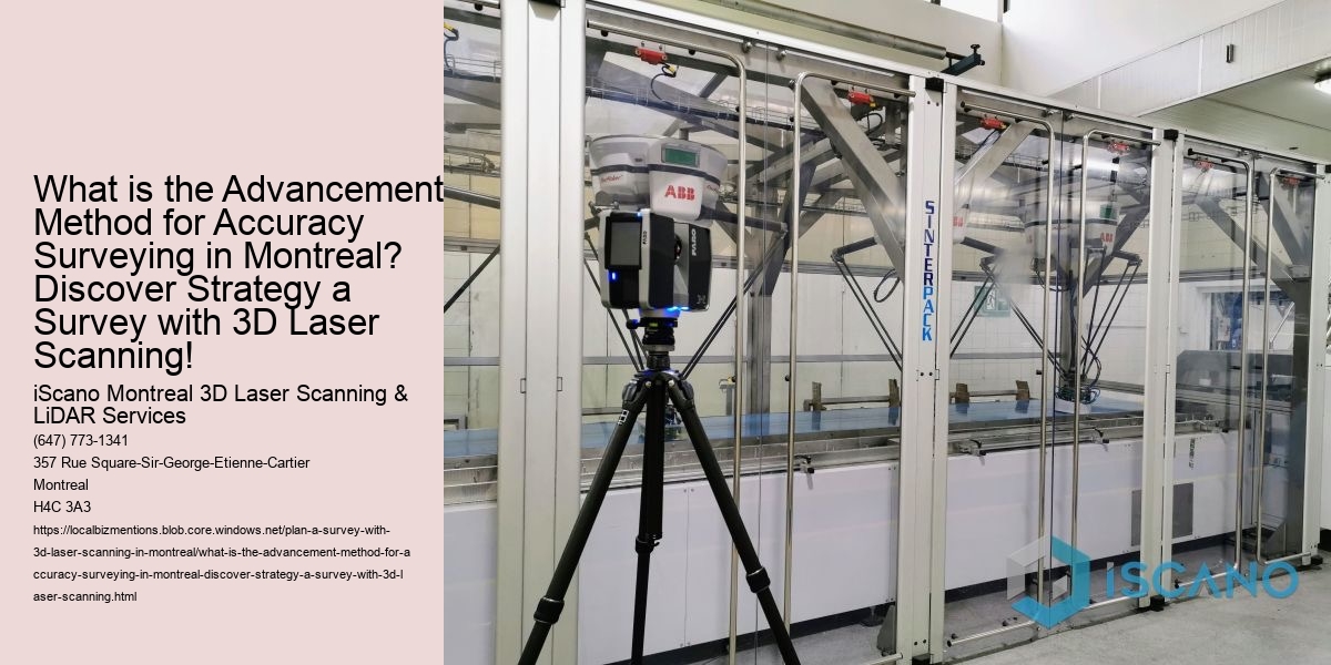 What is the Advancement Method for Accuracy Surveying in Montreal? Discover Strategy a Survey with 3D Laser Scanning!