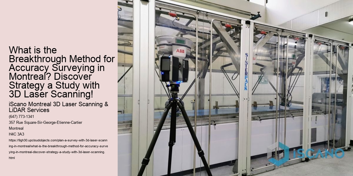 What is the Breakthrough Method for Accuracy Surveying in Montreal? Discover Strategy a Study with 3D Laser Scanning!