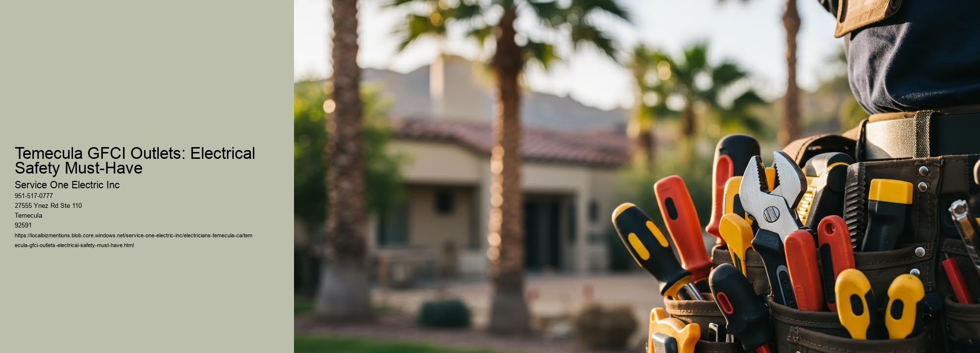 Temecula GFCI Outlets: Electrical Safety Must-Have