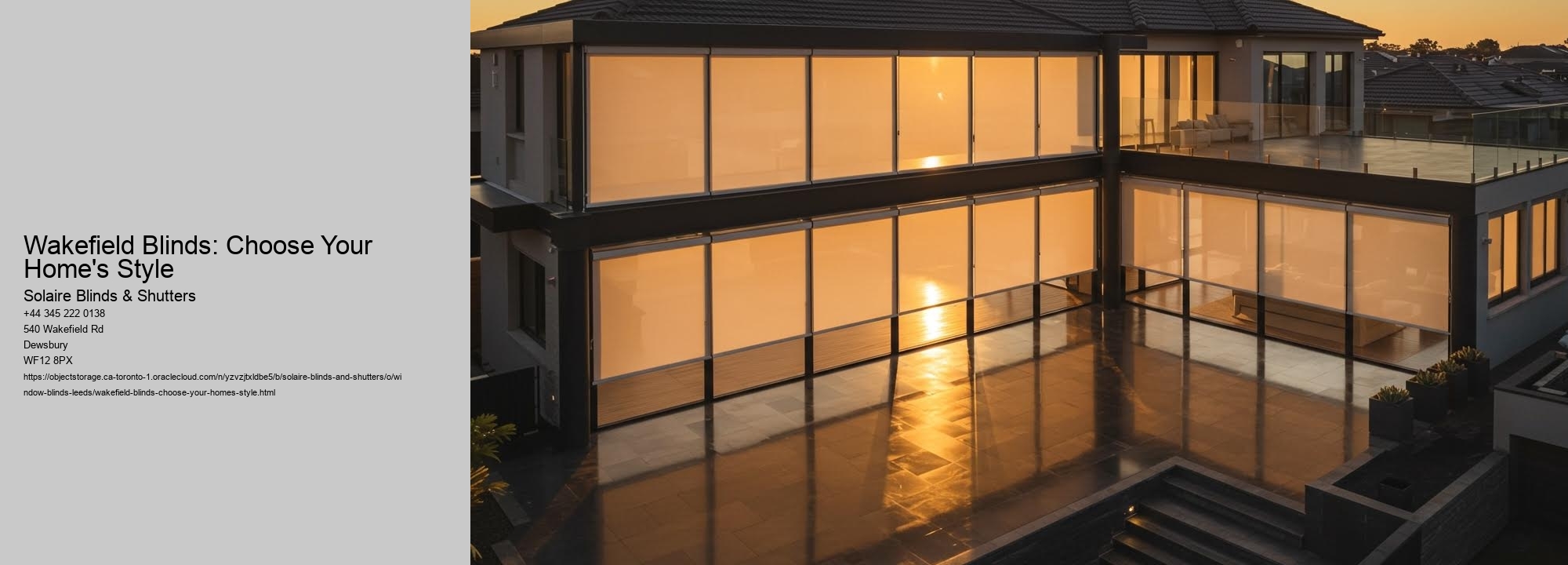 Wakefield Blinds: Choose Your Home's Style
