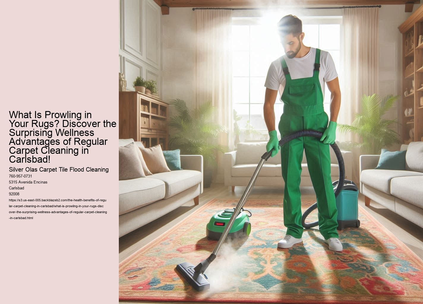 What Is Prowling in Your Rugs? Discover the Surprising Wellness Advantages of Regular Carpet Cleaning in Carlsbad!