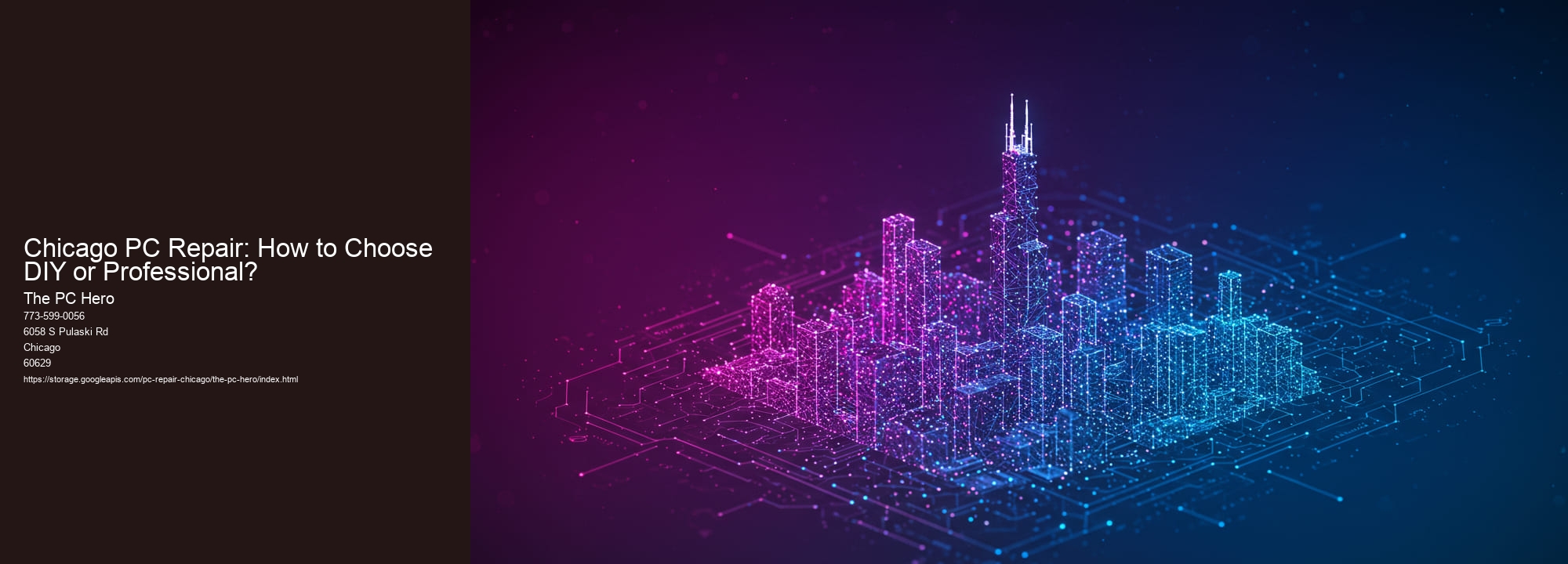 Chicago PC Repair: How to Choose DIY or Professional?