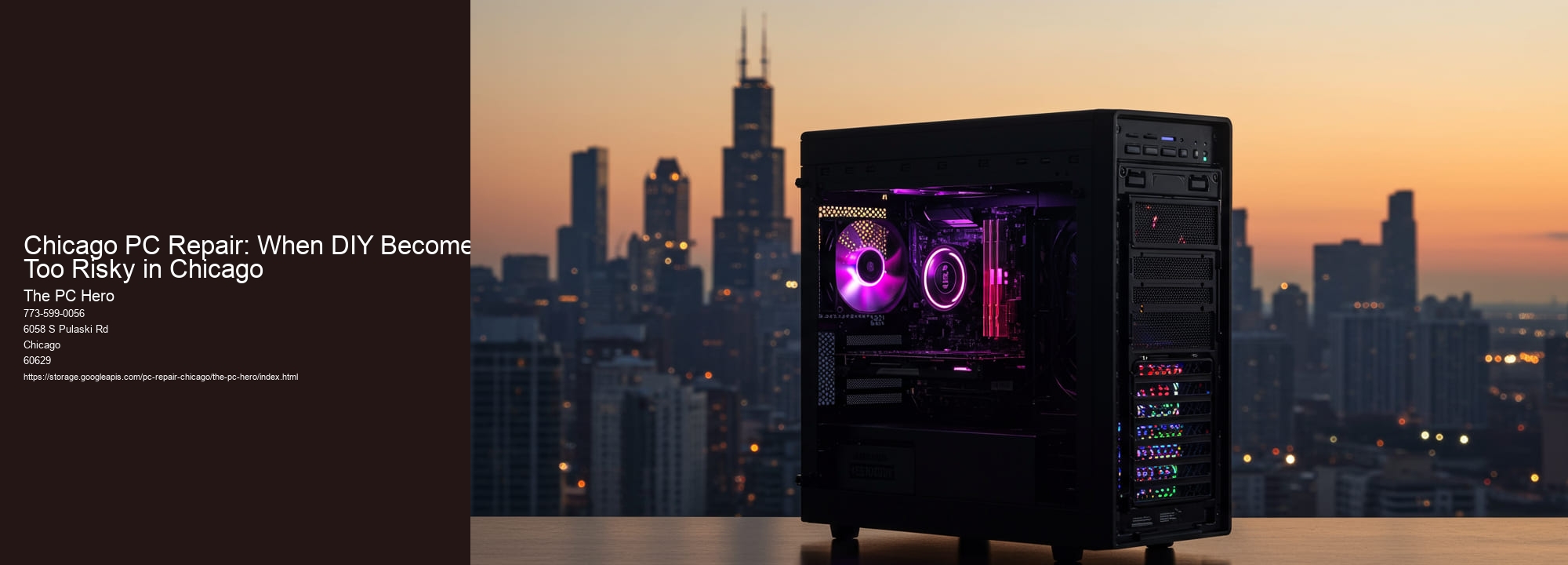 Chicago PC Repair: When DIY Becomes Too Risky in Chicago